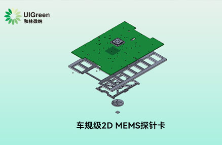 车规级2D MEMS探针卡，三温测试完成验收